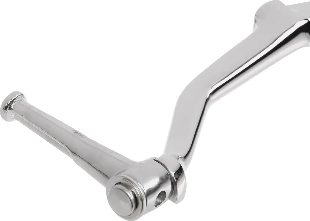 Réparer Kick MZ ETZ 250 251 : Levier Kickstarter Chrome de Précision - 4