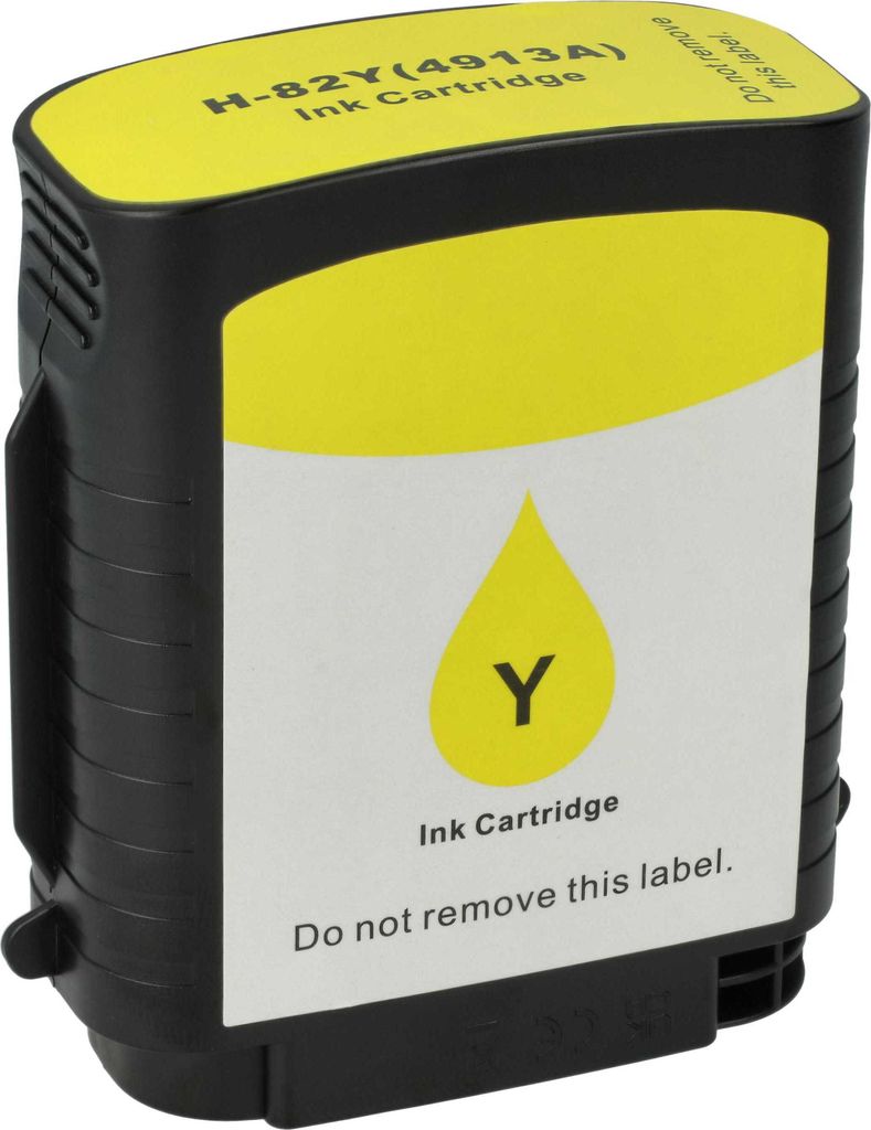 vhbw Tintenpatrone Gelb kompatibel mit HP DesignJet 500, 815MFP, 800, 500PS, 800PS Drucker (kompatibel, 69ml)