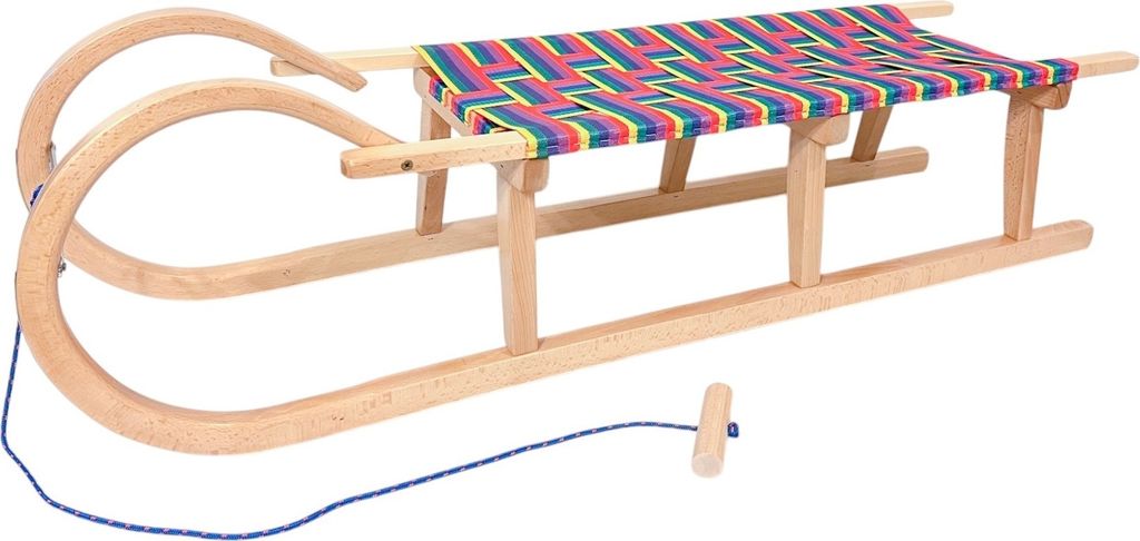 slitta in legno di grandi dimensioni | 120 cm di lunghezza Immagine del prodotto 