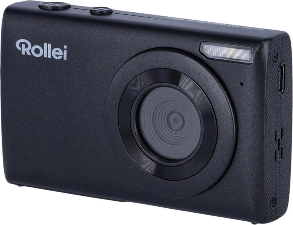 Rollei Compactline Mini Appareil Photo Numérique Noir Haute Résolution