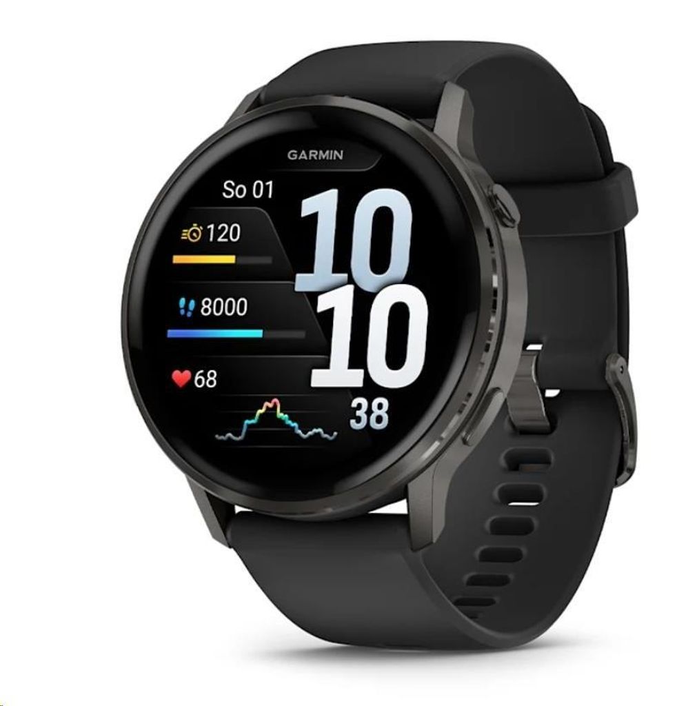 Garmin 010-03014-00 Garmin Venu 4 Black 45mm Productafbeelding 