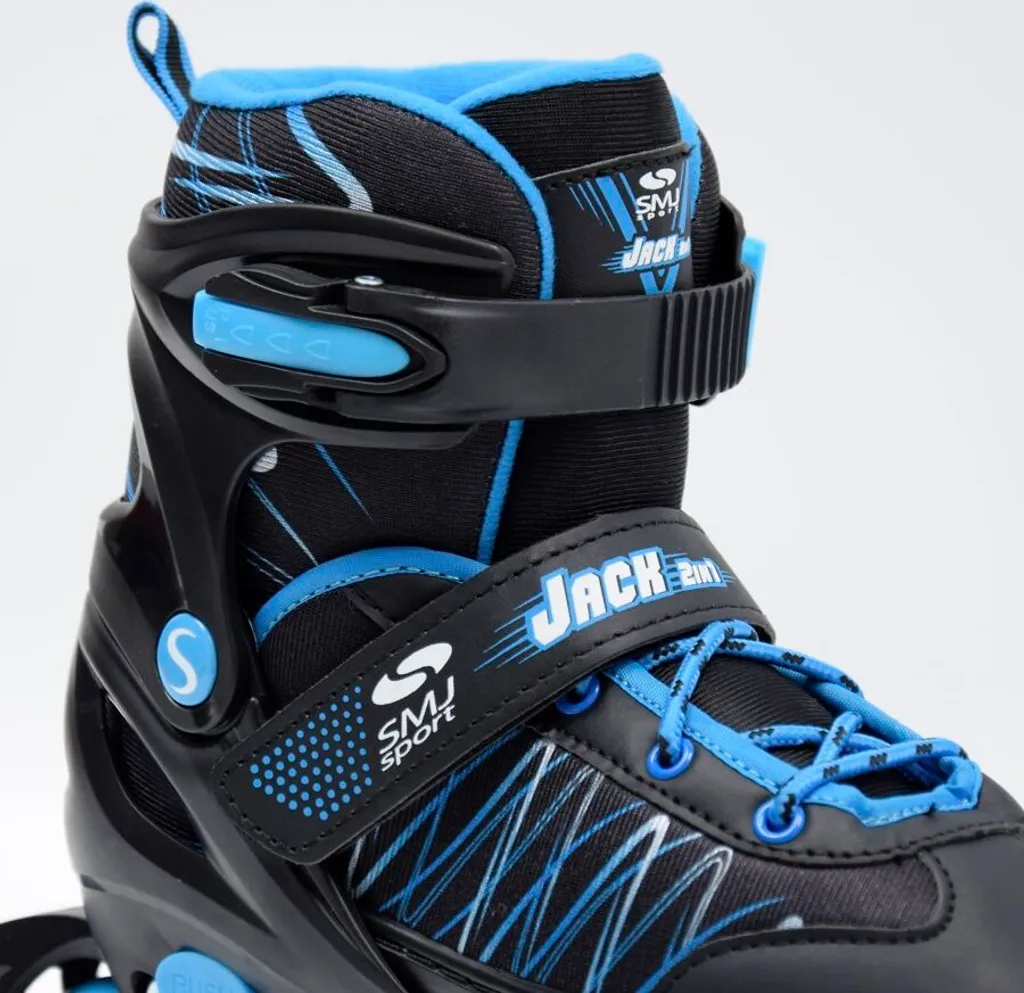 Patins à Roulettes Réglables SMJ Sport Jack 30-33 Mode 2 en 1 Amovible Patins à Roulettes Réglables SMJ Sport Jack 30-33 Mode 2 en 1 Amovible