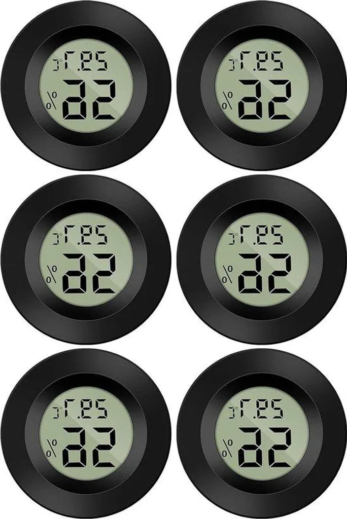 Testeur d'humidité et température numérique -50/+70°C écran LCD x6