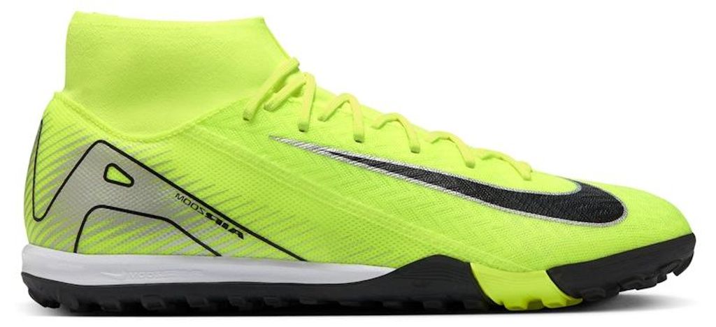 Nike Mercurial Superfly 10 Academy TF, couleur Volt et noir Image du produit 