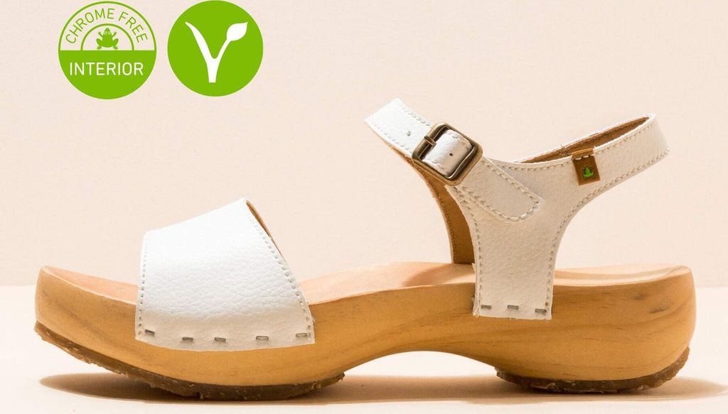 El Naturalista Sandalen Damen N5831T PATH WHITE / SHOKUNIN Farbe Weiß