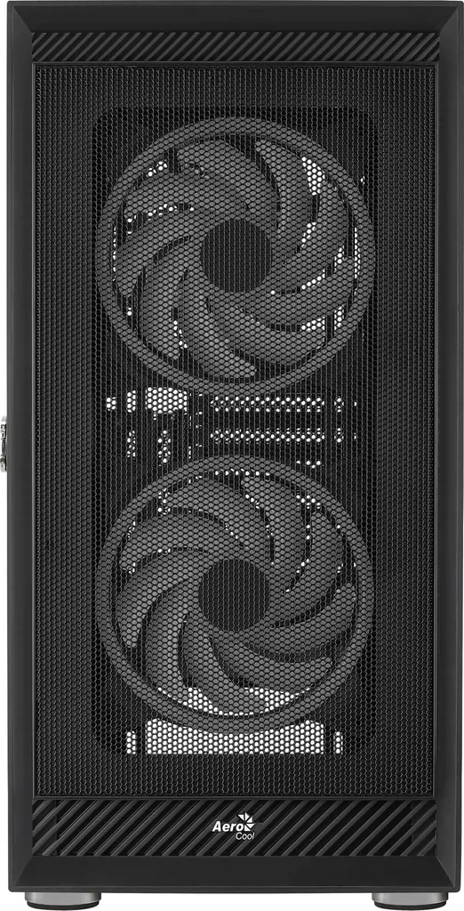 AeroCool Graphite V3 Case Gaming: 3 Ventole 14cm ARGB e Airflow Top - 12