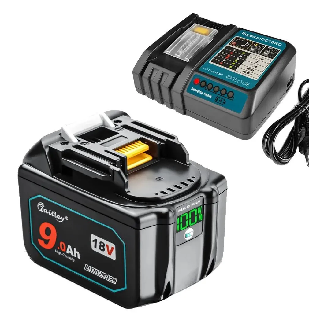 Batterie 18V 9Ah Li-ion, l'accessoire indispensable pour kit d'outils