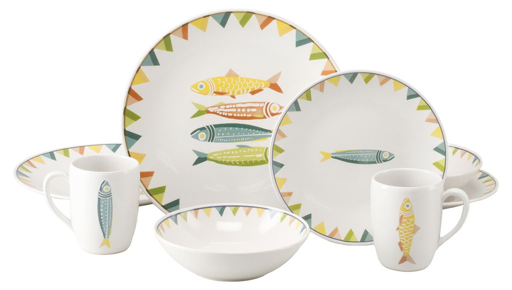 CreaTable, 25401, Sardinhas Pastell, súprava 8 kusov, Obrázok produktu 