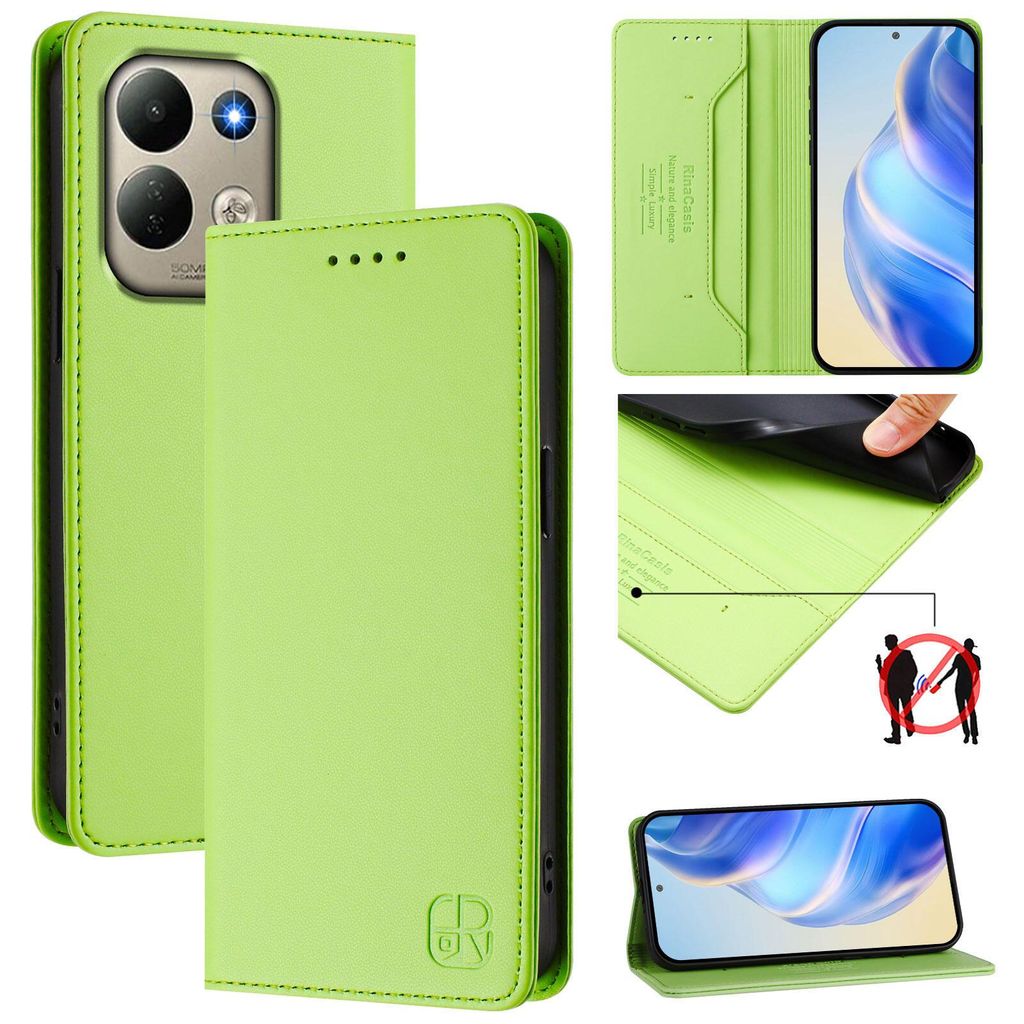 Lederhülle für Xiaomi Redmi 17 4G/5G Hülle Flip Brieftasche Produktbild 