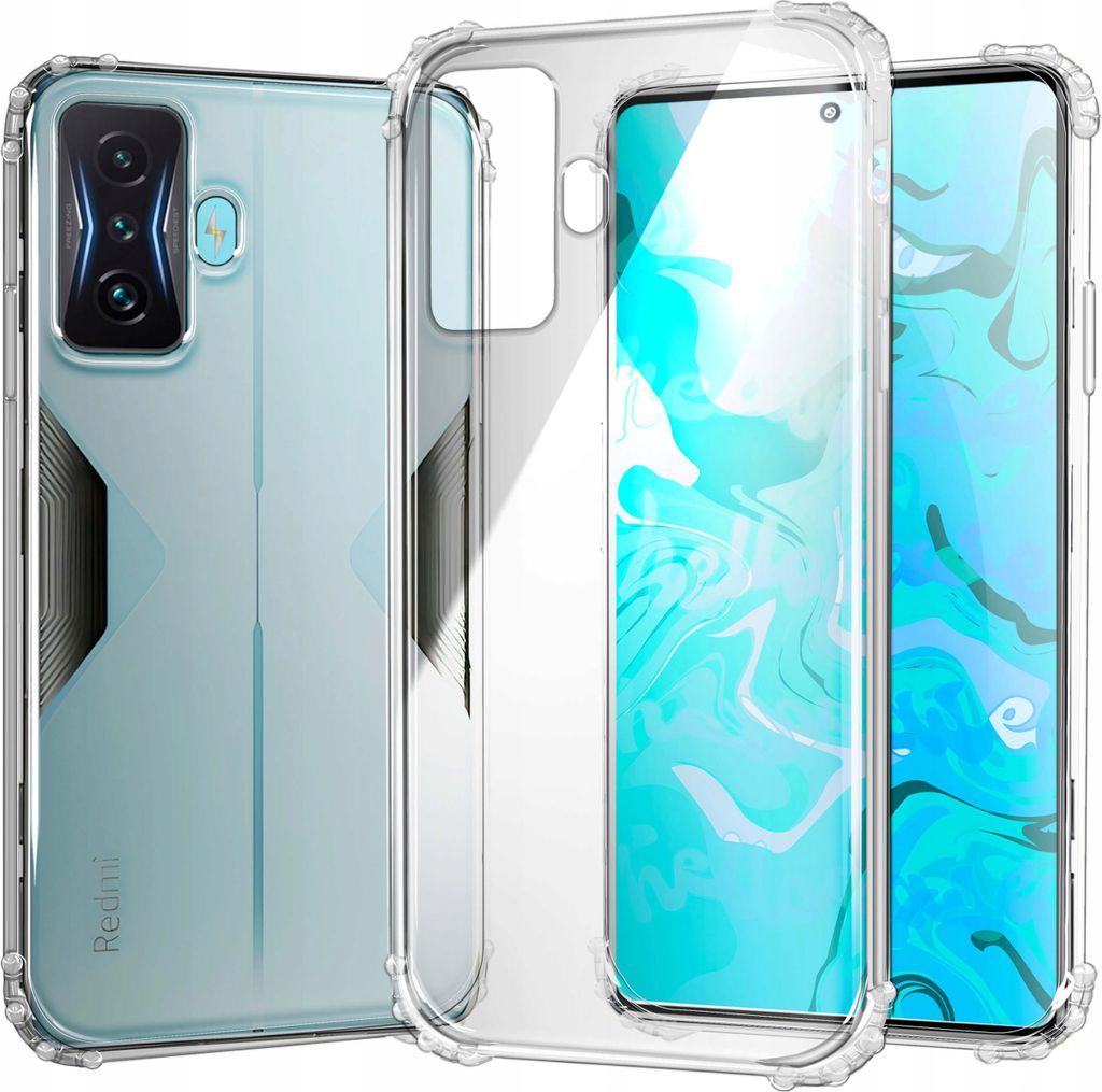 Schutzhülle Klar für XIAOMI REDMI K50 GAMING hülle hüllen Transparent Slim Cover Clear Case Durchsichtig Bumper