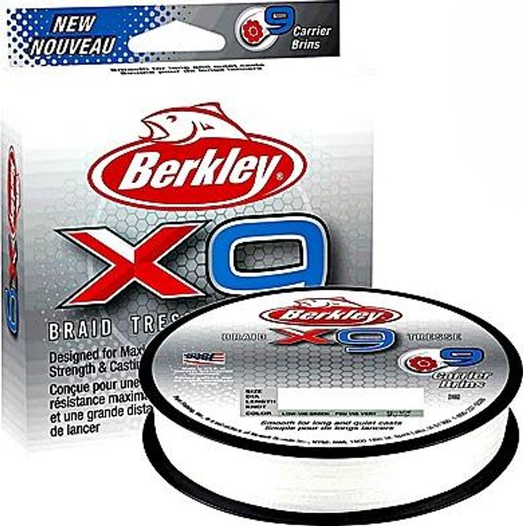 Berkley Schnur X9 Farbe Crystal 300m ø 0,43mm