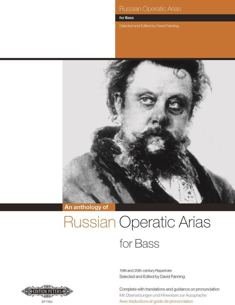 Russian Operatic Arias for Bass and Piano