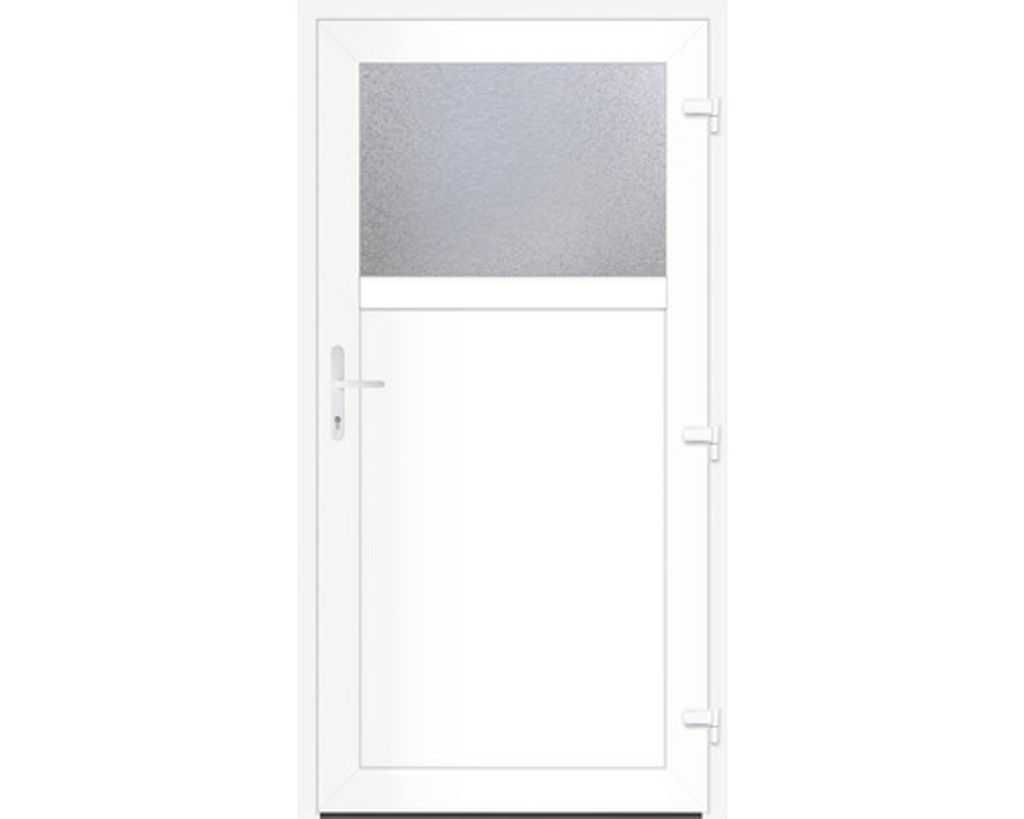 RORO Nebeneingangstür Missouri weiß/weiß 980 x 1980 mm DIN Produktbild 