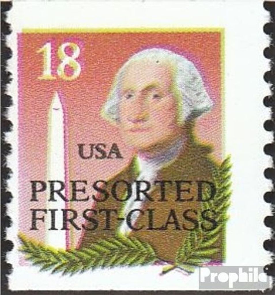 Briefmarken USA 1985 Mi 1780x V u (kompl.Ausg.) postfrisch George Washington