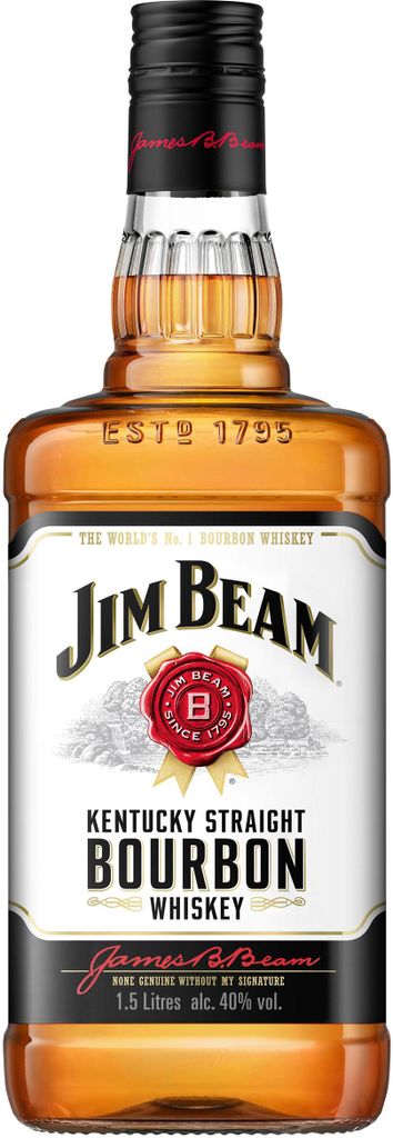 Jim Beam 40% Vol. (bottiglia 1x1,5l) Immagine del prodotto 
