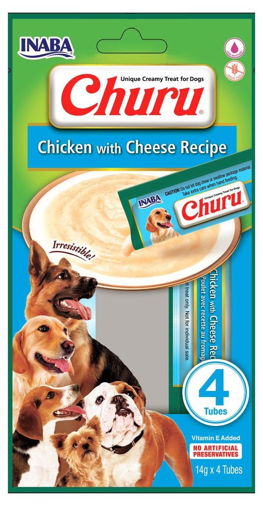 Churu Dog Chicken with Cheese 4x14g Obrázek produktu 