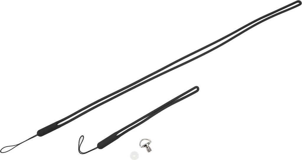 Handgelenksgurt Lanyard für Insta360 x3 x2 Tasche 2 Anti -verlorener Hals mit Schrauben Panoramablick Kamera Schwarz