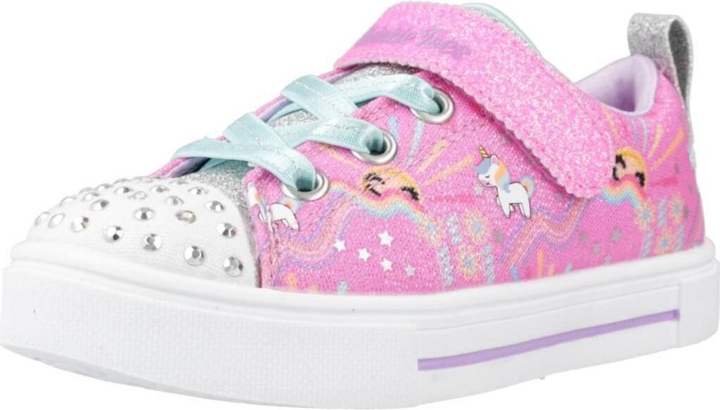 Skechers Mädchen Sneaker TWINKLE SPARKS UNICORN SUNSHINE rosa, Größe 21 (314802N)