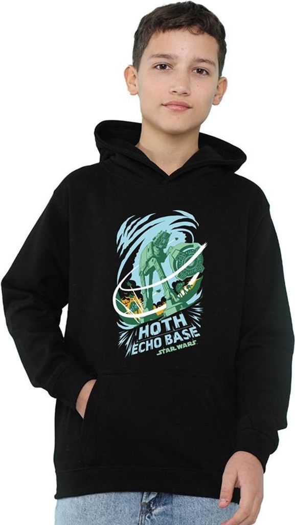 Star Wars - "Echo Base Attack" Kapuzenpullover für Kinder TV24481 (152-158) (Marine)