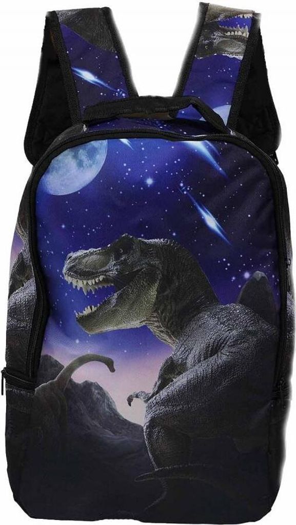 Rucksack Dinosaurier, T Rex + Brontosaurus, 42x28x12 cm, Tier Tiere Urzeittiere Eyecatcher Rucksäcke Tasche Taschen Dinos