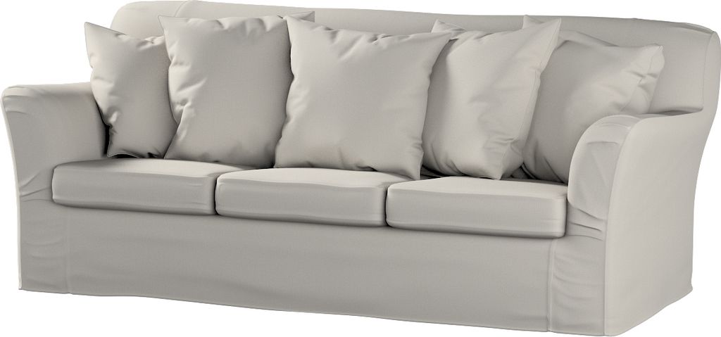 Dekoria Bezug für Tomelilla 3-Sitzer Sofa nicht ausklappbar, grau, Sofahusse, Tomelilla 3-Sitzer