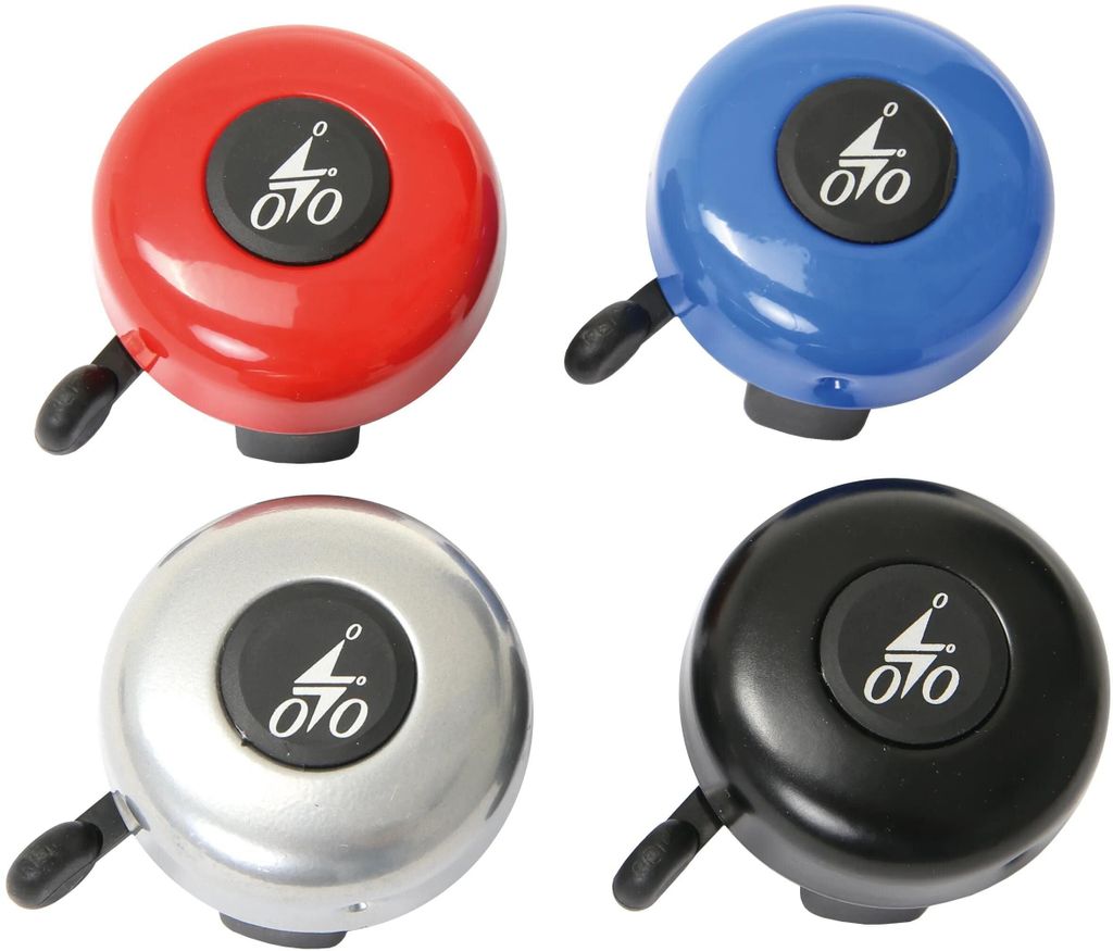 REICH Glocke "Radfahrer" Aluminium, Ø 55 mm Untert Sortiment, far
