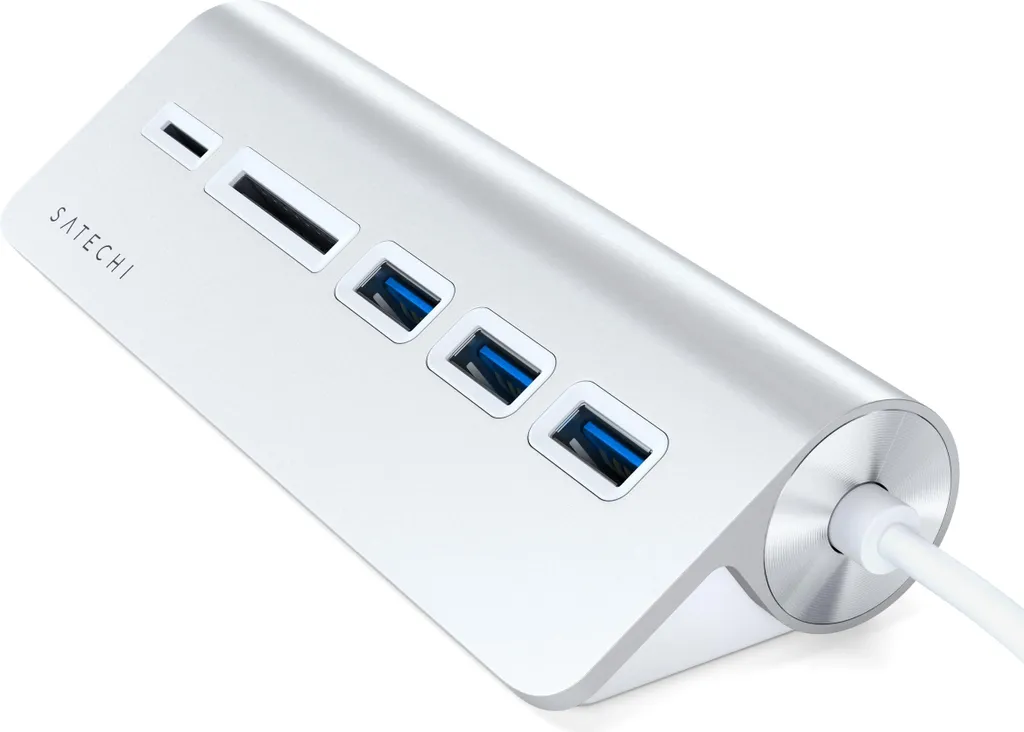 Adaptateur USB-C SuperSpeed 5 Gbps avec Lecteurs SD pour Bureau Fixe