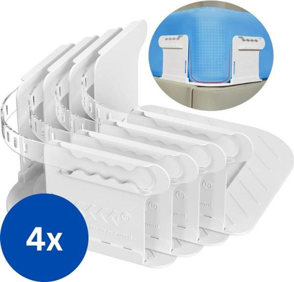 Fixateurs anti-glissement pour draps – EVOHOLD Image du produit 