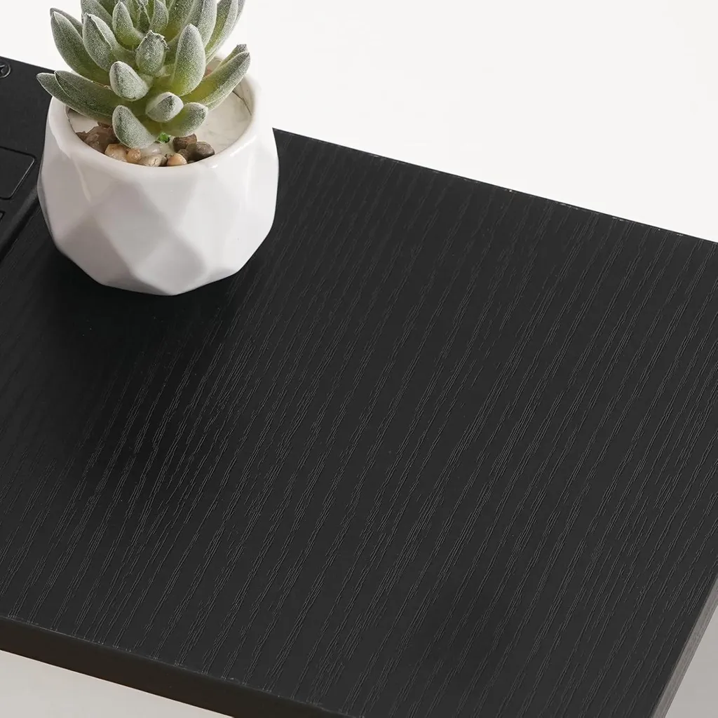 Table basse avec station de recharge USB et éclairage LED intégré - 8