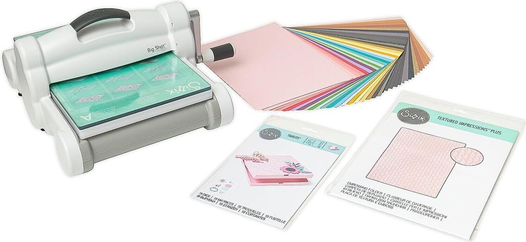 Sizzix 666185, Manuell, Grau, Weiß Produktbild 