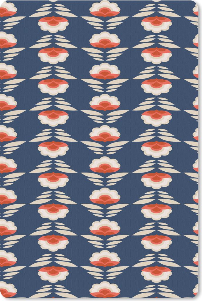 MuchoWow® Mauspad Mousepad Muster - Abstrakt - Blumen 40x60 Produktbild 