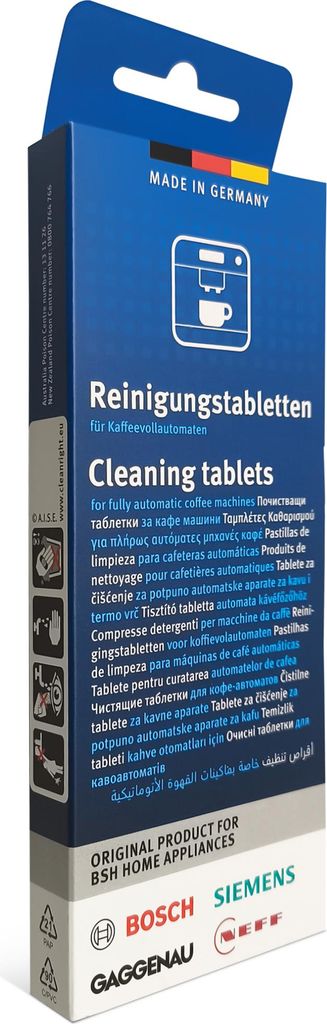 Siemens 00311769 10x Reinigungstabletten für Produktbild 