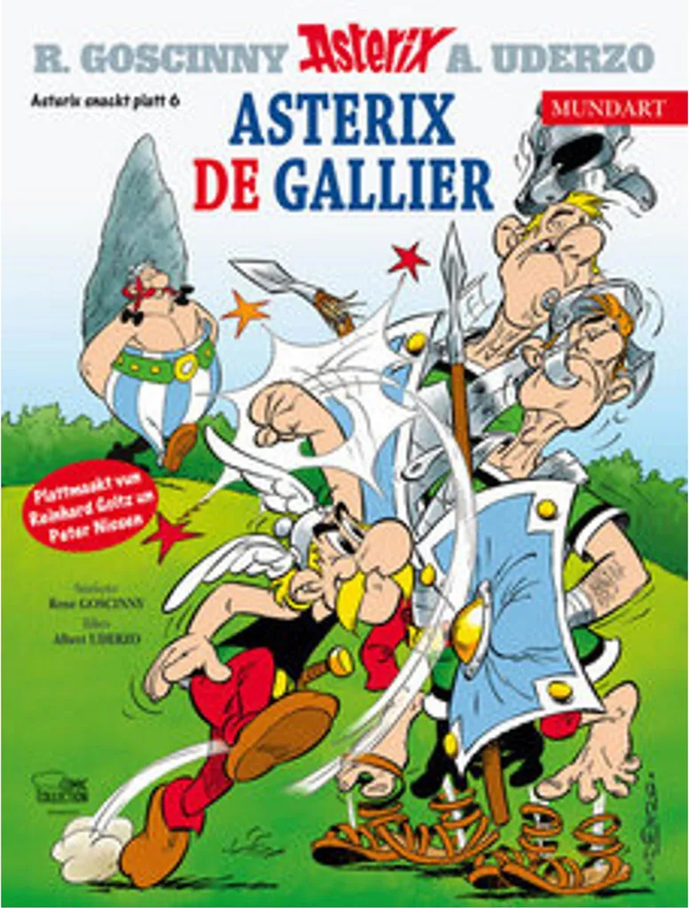 Astérix Mundart Plattdeutsch VI trouvez enfin l'album allemand rare