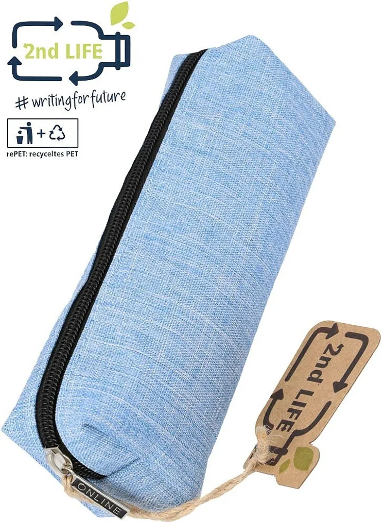 ONLINE® 04073/6 ONLINE® Schlampermäppchen 04073/6 2nd LIFE blau