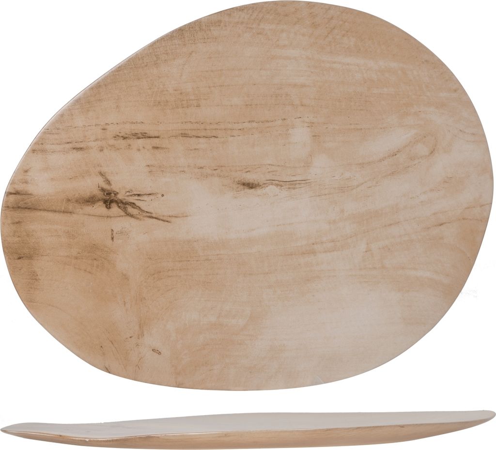 Cosy&Trendy Palissandro ovale Platte 42 x 33 x 2 cm
