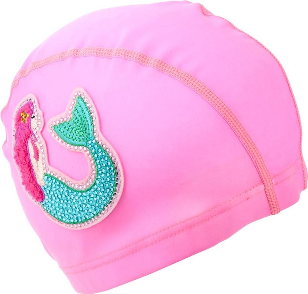 Bling2o Mermaid – plavecká čepice pro děti, růžová  Růžová, Obrázek produktu 