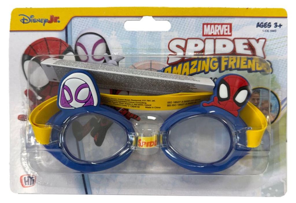 Spiderman Spidey Kinder-Schwimmbrille mit 3D-Design