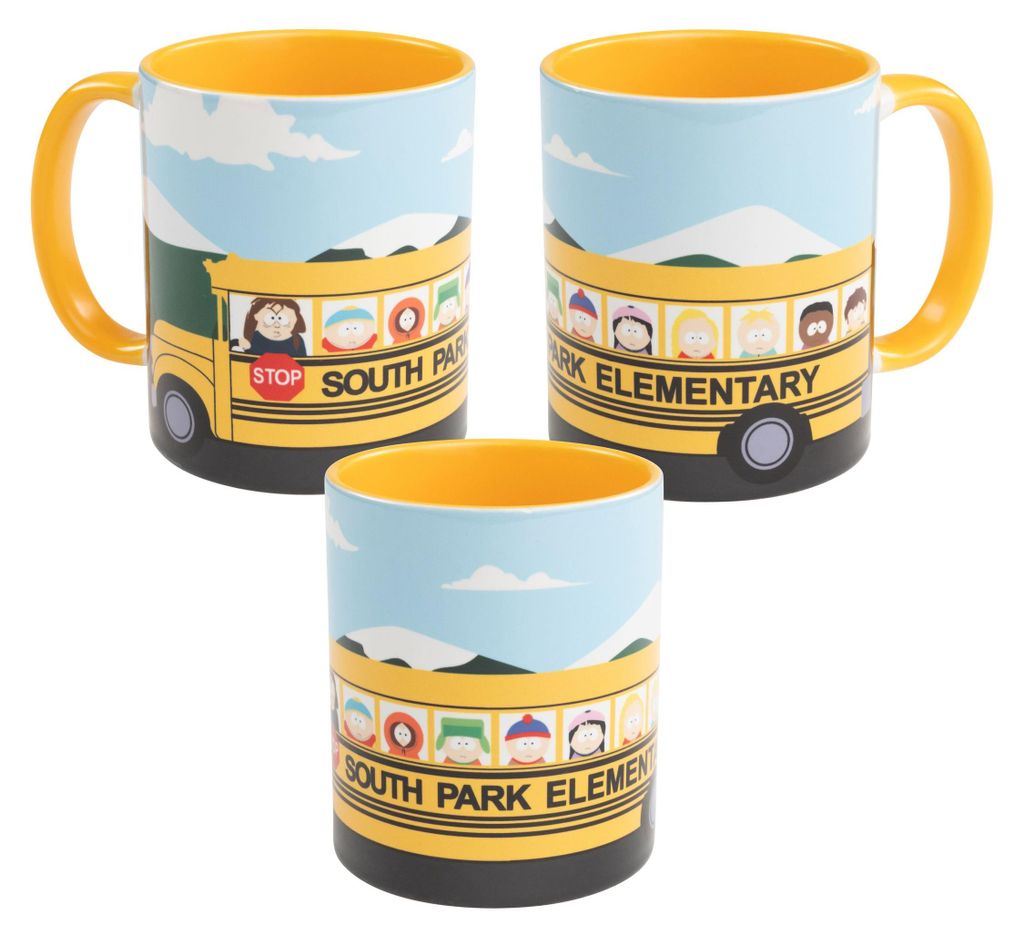 South Park Tasse - Elementary Bus Schulbus Kaffeetasse Produktbild 