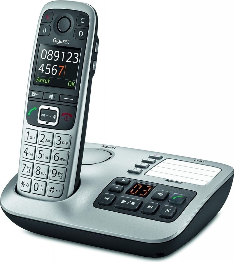 Gigaset E560A   platin int. Produktbild 2