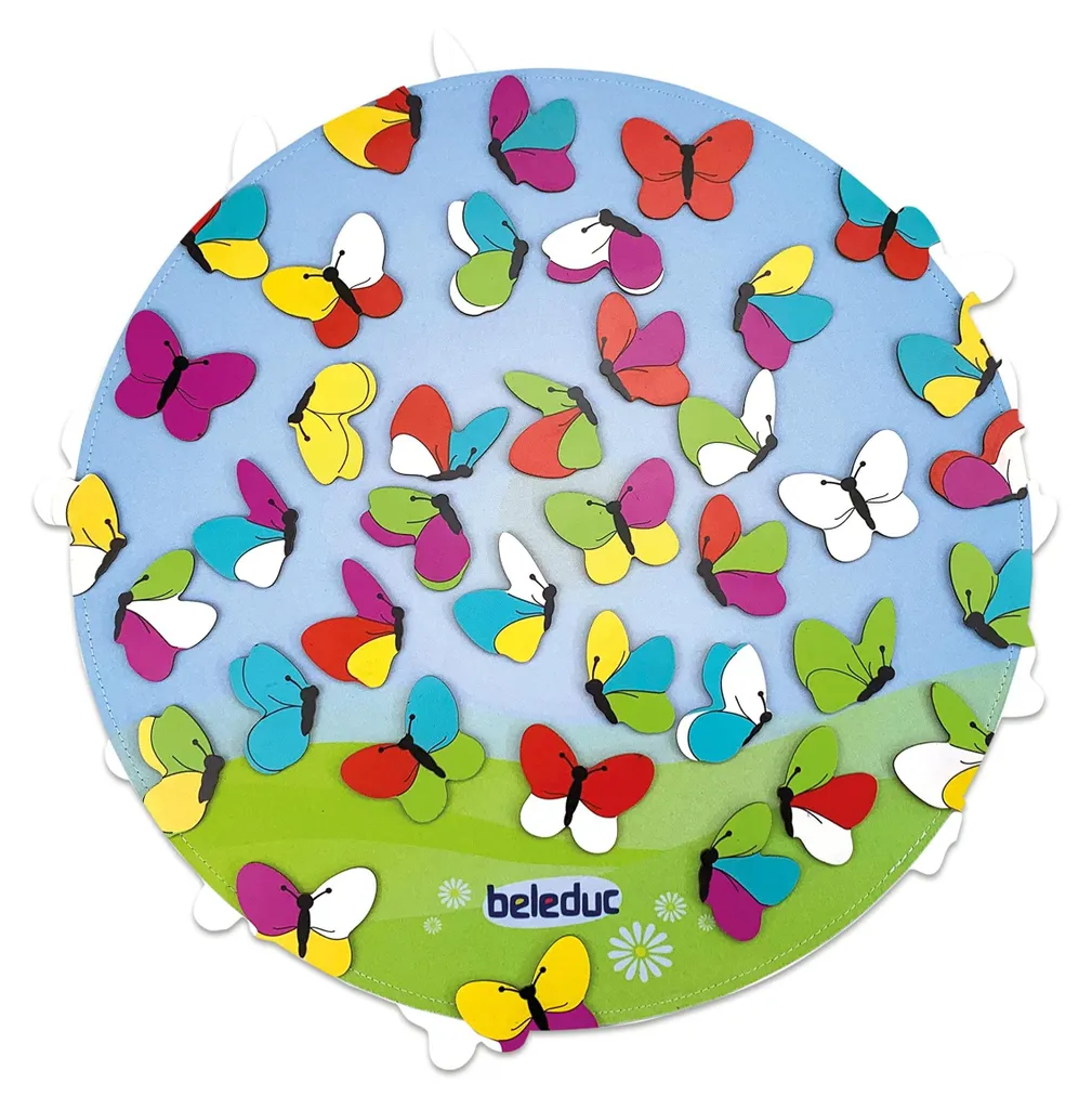 Betty Fly Beleduc : Jeu de Couleurs Interactif en Bois Naturel Durable