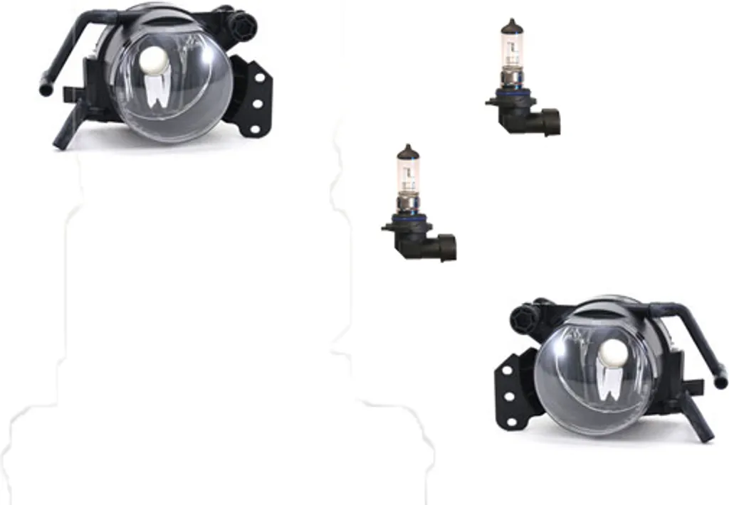 Fari Fendinebbia BMW 5 63176920703 Set Completo Johns Osram Laser