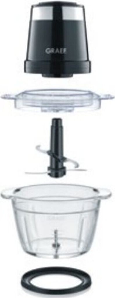Graef CH501EU, 1 l, Weiß, Glas, Edelstahl, Tasten, 500 W Produktbild 