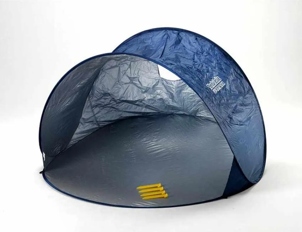 Abri de plage anti-UV Tendafacile pour couple - Tente Bleue Légère