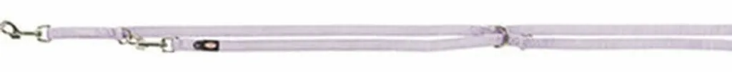 Laisse réglable Trixie Premium Lila XS/S - Sangle robuste 2m