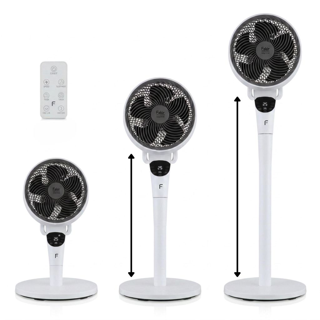 Fakir prestige VC° 550 3-in-1 Stand- und Tischventilator Produktbild 