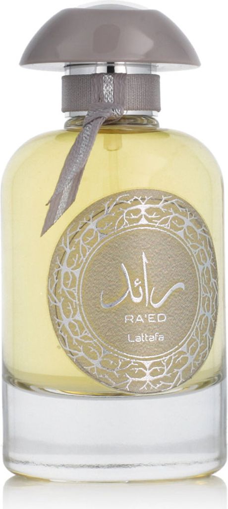 A bottle of Lattafa Ra'ed Silver Eau de Parfum unisex.