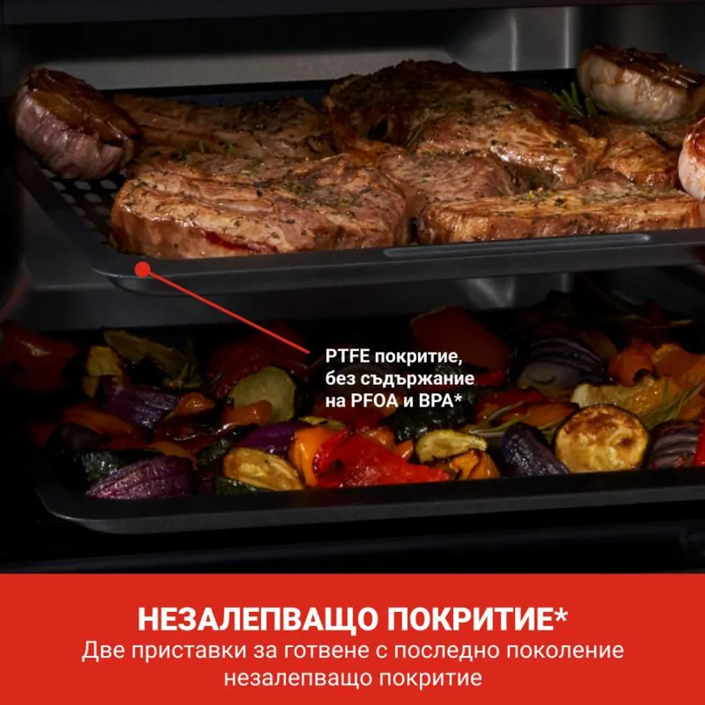 Friteuse Vortex Plus 1700W - 9 Fonctions de Cuisson et Rotissoire Pro - 16