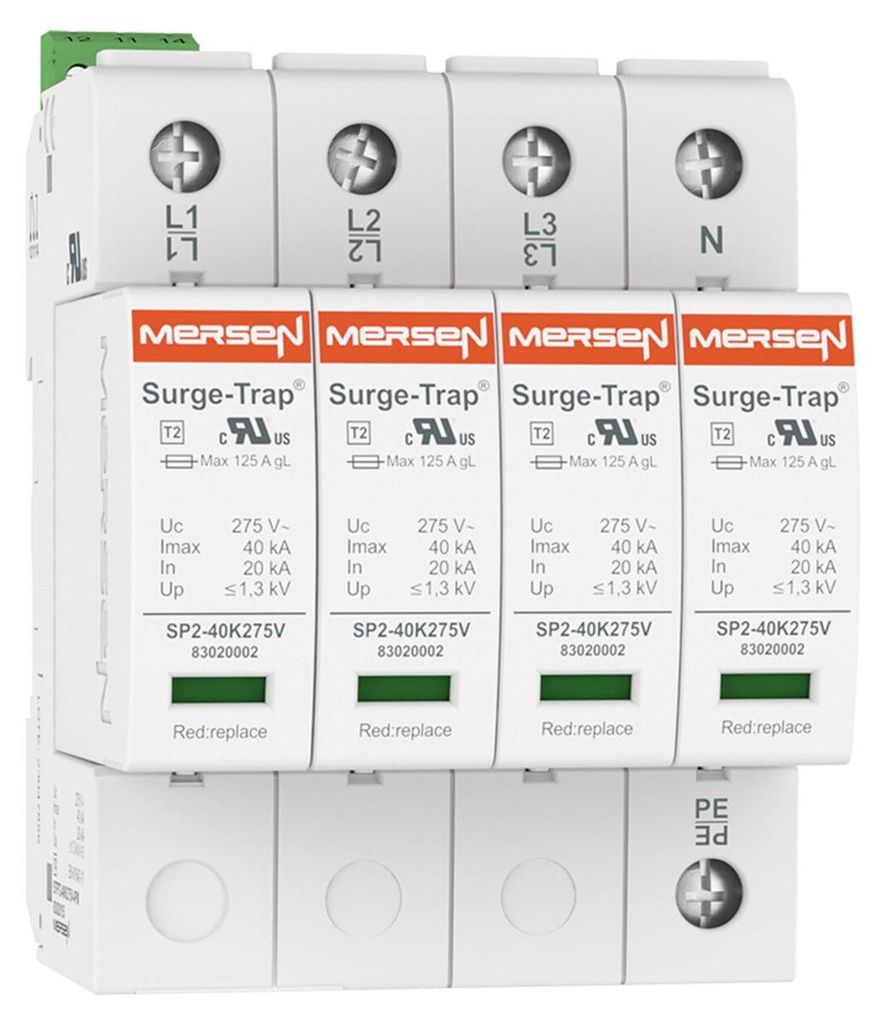 Mersen Überspg.-Ableiter Typ 2 40kA Uc275V 4+0 TNS Produktbild 