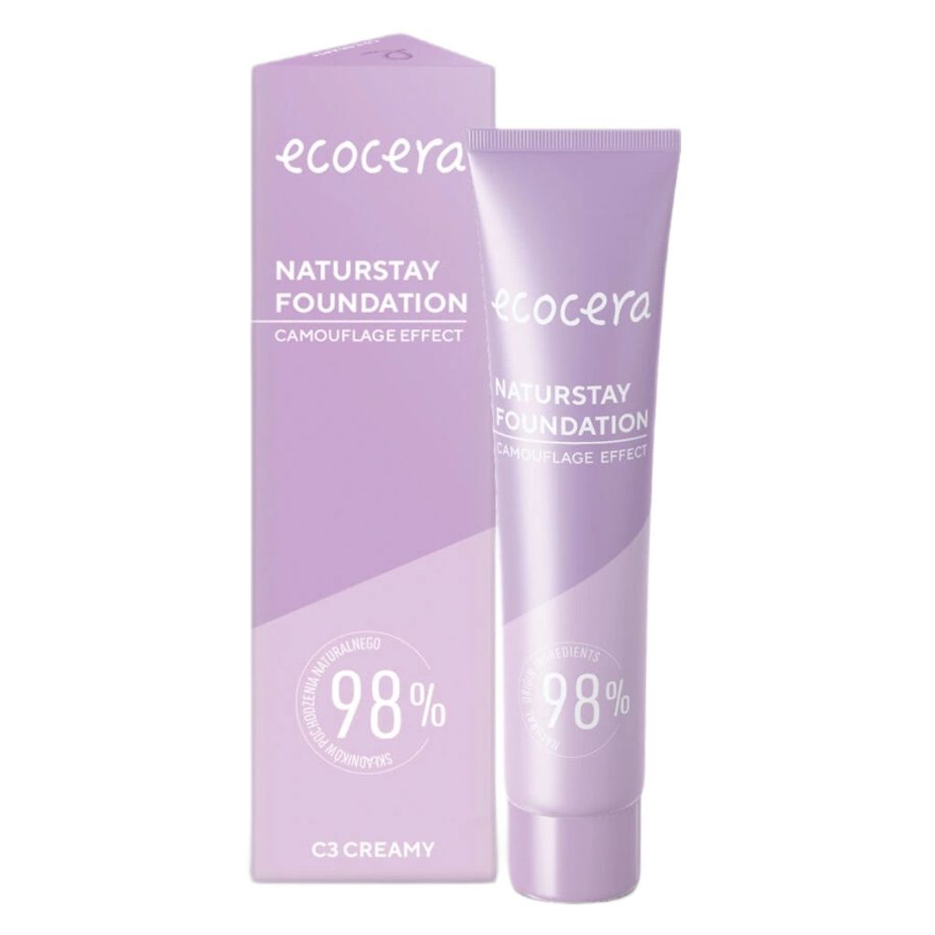 Ecocera Naturstay Abdeckendes Make-up C3 Creamy, 30ml