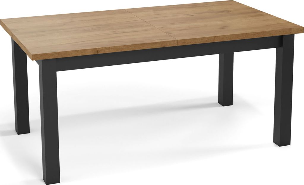 Moderný obdĺžnikový rozkladací jedálenský stôl - úspora Obrázok produktu 